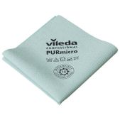 Салфетки Vileda 174070 ПУРмикро Актив комплект 5шт, супервпитывание, микроволокно, зеленый 38x35см