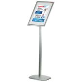 Стойка информационная Brauberg 238225 Extra напольная A3 с алюминиевым клик-профилем 297х420мм