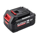 Аккумулятор Elitech E0911.092.00 RCB 2050S 20В, 5.0Ач Li-ion, слайдер, для CD/CS/CW