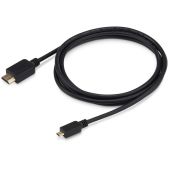 Кабель аудио-видео Buro MICROHDMI-HDMI-1.8 HDMI 1.4 HDMI m /Micro HDMI m 1.8м. черный