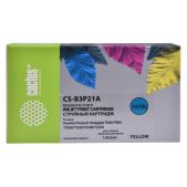 Картридж струйный Cactus CS-B3P21A N727 желтый 130мл для HP DJ T920/T1500/T2530 с чипом