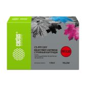 Картридж струйный Cactus CS-PFI120Y PFI-120 Y желт.пигм. 130мл для Canon imageProGRAF TM-200/TM-205/TM-300/TM-305 с чипом