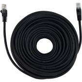Патч корд Buro UTP 4 пары cat.5E CCA molded 30м черный RJ-45 m -RJ-45 m