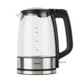 Чайник Centek CT-0031.1.7л, 2200W, дисплей, 6 режимов, стекло