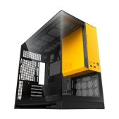Корпус mATX без БП Geometric Future 1AM3NZBY00100 Model 3 Black Yellow