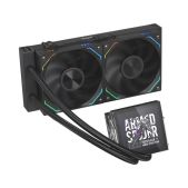 Система водяного охлаждения 1STPlayer FT-240-BK F.A.S.T. FT-240 Black / 2x120мм ARGB fans, 250W TDP, 3.95 LCD screen /