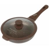 Сковорода 22см Мечта С022806ИВ Венеция со съемной ручкой и стекл. крышкой Сковорода из литого толстостенного алюминийиния «» станет незаменимым инструментом и надежным помощником на вашей кухне.Многофункциональная сковорода отлично подойдет для