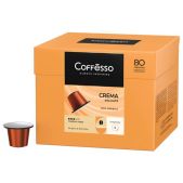 Кофе в капсулах Coffesso 101737 Crema Delicato, арабика 100% 80 порций для Nespresso