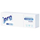 Салфетки бумажные Protissue С211 Comfort 500 шт, 23х23 см,, Big Pack, белые, комплект 10 пачек