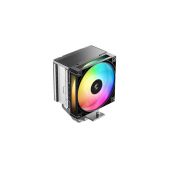 Кулер Deepcool AG600 ARGB LGA1851/1700/AM5/AM4 12шт/кор, TDP 270W, PWM, ARGB вентилятор 120мм, 6 тепл. трубок, черный RET