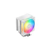 Кулер Deepcool AG600 WH ARGB LGA1851/1700/AM5/AM4 12шт/кор, TDP 270W, PWM, вентилятор 120мм, 6 тепл. трубок, белый RET