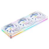 Вентилятор Jonsbo XA-360W 3 in 1 362х123х28мм PWM, ARGB LED, 700-2400об/мин, белый