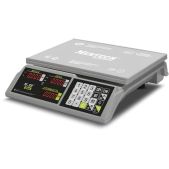 Весы торговые Mertech 3043 M-ER 326-32.5 LED 0.1-32 кг, дискретность 5 г, платформа 325x230мм, без стойки