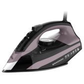 Утюг Brasson 458310 SI-2340 паровой, 2700 Вт, керамика, автоотключение, антикапля, ШНУР 2.8 м, самоочистка, графит/розовый