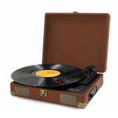 Проигрыватель винила Ritmix LP-100 Коричневая кожа