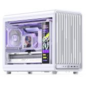 Корпус mATX без БП Jonsbo D33 White, mini-ITX, mATX, белый