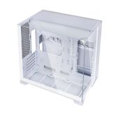 Корпус ATX без БП Lian Li G99.O11VMW.R0 O11 Vision-M White / 1 x 140mm PWM вентилятор / Mini-Tower, TG /