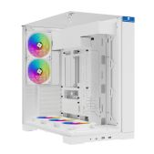 Корпус ATX без БП Thermalright TRA70F5CW TR-A70 White FAN5-C / TG / 5 x120мм ARGB PWM Fans / USB Type-C