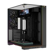 Корпус ATX без БП Thermalright TRA70VFUBB TR-A70 Vision FanUB Black / TG / TL-UB36R+TL-UB24 PWM Fans / 9.16'' LCD screen / USB Type-C