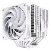 Кулер для процессора Thermalright TRFT140W Frost Tower 140 White LGA115X/1200/1700/1851/2011/2066/AM4/AM5 Dual Tower, 120мм + 140mm PWM Fan, медное основание, 7 тепл. трубок 6мм /