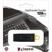Устройство USB Flash Drive 128Gb Kingston DTXG2/128Gb DT Exodia чёрный/голубой USB 3.2