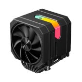 Кулер upHere UP2KC8 Black / 8HPx6mm, 280W TDP, dual tower, 2xвентилятор 120ммs, 600-1650RPM, 68 CFM, 25dBA, ARGB cover