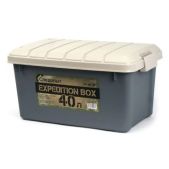 Ящик Следопыт Expedition Box PF-EB-07 40 л, цв. графит/бежевый многофункциональный, особопрочный