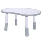 Стол детский Brabix Kids 533296 CT-002, растущий, 2-8 лет, пластик белый + серый
