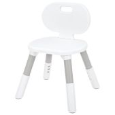 Стул детский Brabix Kids 533293 CC-001 растущий, 2-8 лет, пластик серый + белый