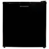 Холодильник Brasson 458499 RF-50Black компактный однокамерный, общий объем 47л, морозильная камера 5л, 49.6x45.4x44.5 см, черный