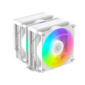 Кулер ID-CoolING FROZN A620 Pro XE ARGB Snow LGA1954/1851/1700/1200/115X/AM5/AM4 TDP 260W, PWM, белый, 6 тепл.трубок + медная база, Dual ARGB вентилятор 120мм