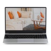 Ноутбук 15.6 Azerty RB-1552-128 120-0613 FHD IPS Intel N100 16Gb LPDDR5 SSD 128Gb W11Pro серебристый