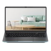 Ноутбук 15.6 Azerty RB-1559-128+1024 120-1256 FHD IPS Celeron N5095 16Gb SSD 128Gb HDD 1Tb W11Pro светло-серый