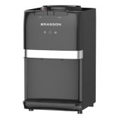 Кулер для воды Brasson 455428 TSC-03, настольный, нагрев/охлаждение компрессорное, 2 крана, черный
