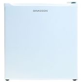 Холодильник Brasson 458497 RF-50White, компактный однокамерный, общий объем 47 л, морозильная камера 5л, 49.6x45.4x44.5 см, белый