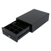 Ящик денежный Vitrana 291401 SB-208-B механический, 205x300x90мм, черный