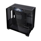 Корпус ATX без БП Lian Li G99.O11VMDX.R0 O11 Vision-M Digital Black / 9.2 LCD screen / 1 x 140mm PWM вентилятор / Mini-Tower, TG /