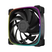 Вентилятор Geometric Future 1F3003B112000 Squama 3003B-12 Black 120мм / ARGB, PWM, 120x120x30 mm, 800-2300 RPM, 84.0 CFM, 35.8 dBA