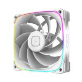 Вентилятор Geometric Future 1F3003R112100 Squama 3003RW-12 Reverse White 120мм / ARGB, PWM, 120x120x30 mm, 800-2250 RPM, 76.0 CFM, 36.4 dBA