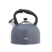 Чайник Lara LR00-79 50120 Blue Sapfir 4.5л, свисток, индукционное дно, складная ручка