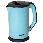 Чайник Ligrell LEK-1730 светло-голубой нержавеющая сталь
