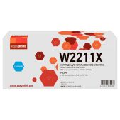 Картридж EasyPrint LH-W2211X W2211X для HP CLJ Pro M255/M282/M283 2450 стр. голубой, с чипом