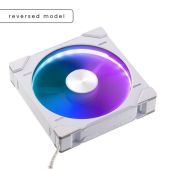 Вентилятор Phanteks PH-F140D30R_DRGB_PWM_WT01 D30 DRGB Reversed White 140x140x30мм PWM, 20шт./кор, 250-1800 об/мин, 32.1dBa /