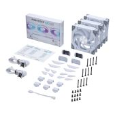 Комплект вентиляторов Phanteks PH-F120D30_DRGB_PWM_WT01_3P_RU D30 DRGB White 120x120x30мм PWM, 10шт./кор, 250-2000 об/мин, 30.2dBa /