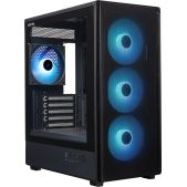 Корпус ATX без БП Xastra A315M-1FA36A-1FA12A A315M 4ARGB Black Mesh/ Screwless TG/ 1x120мм+1x360 FA ARGB PWM fans/