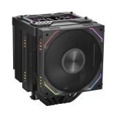 Кулер для процессора 1STPlayer FT12DSL-6-BK F.A.S.T. Black / 6HPx6mm, dual tower, 275W TDP, 2x120мм ARGB fans, 600-2000 RPM, 57.56 CFM, 38.21 dBA