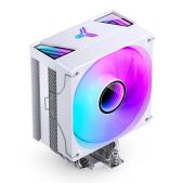 Кулер для процессора Jonsbo CR-1000 V3 Pro Color White LGA1851/1700/1200/115X/AM5/AM4 24шт/кор, TDP 230W, PWM, 120мм Dynamic Multi-Color LED Fan, 6 тепловых трубок, белый, 4-pin Retail