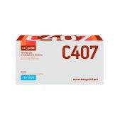 Лазерный картридж EasyPrint LS-C407 для Samsung, 1000, голубой, с чипом