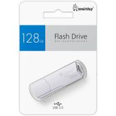 Устройство USB Flash Drive 128Gb Smartbuy SB128GbCLU-W3 Clue White USB 3.0