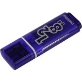 Устройство USB Flash Drive 128Gb Smartbuy SB128GbGS-DB Glossy Dark Blue USB 3.0